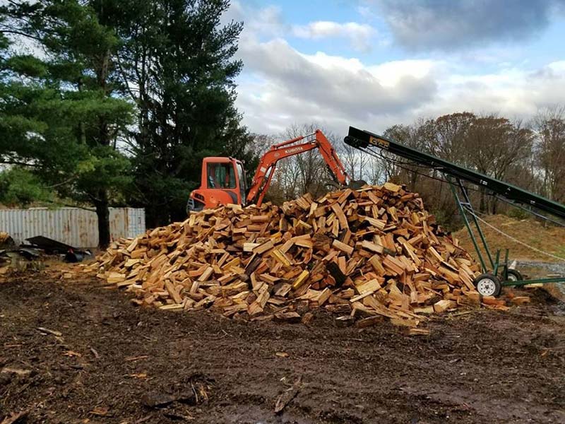 Buy Firewood NJ - 1-4 Cord Firewood - 32 cub. ft. : Kiln Dried Firewood in  Monmouth County [Delivered] Frontier Firewood